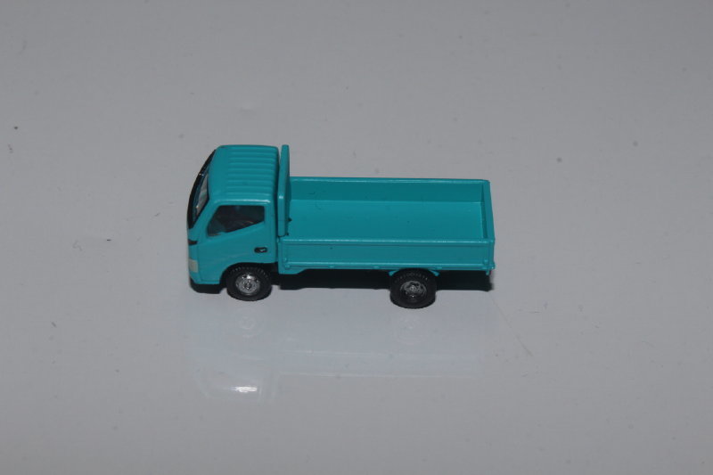 1/150 The * car collection [[ Toyota Dyna ( blue green )No.W67 ] basic set E3 rose si] inspection / Tommy Tec car kore