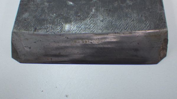 ●中古 かんな 一番蔵 大工道具 カンナ 鉋 サビ 傷有 現状品 木に割れ有 工具 ハンドツール 使用品 鉋刃_画像7