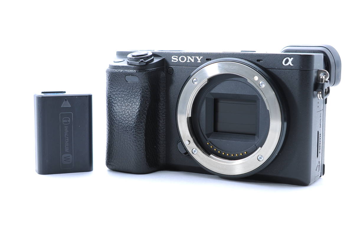 驚きの値段】 ☆実用/動作品☆ ソニー SONY α6400 ILCE-6400 ブラック