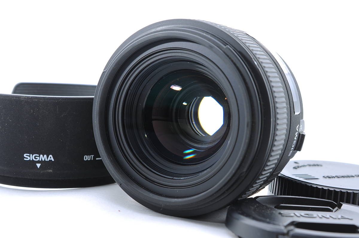 ☆良品☆ シグマ SIGMA 30mm F1.4 EX DC HSM CANON フード-