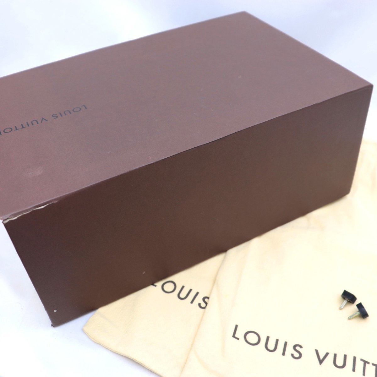 美品 ルイヴィトン 09SS レースアップ レザーヒールサンダル レディース 黒 36.5 モノグラム パイソン スエード LOUIS VUITTON_画像10