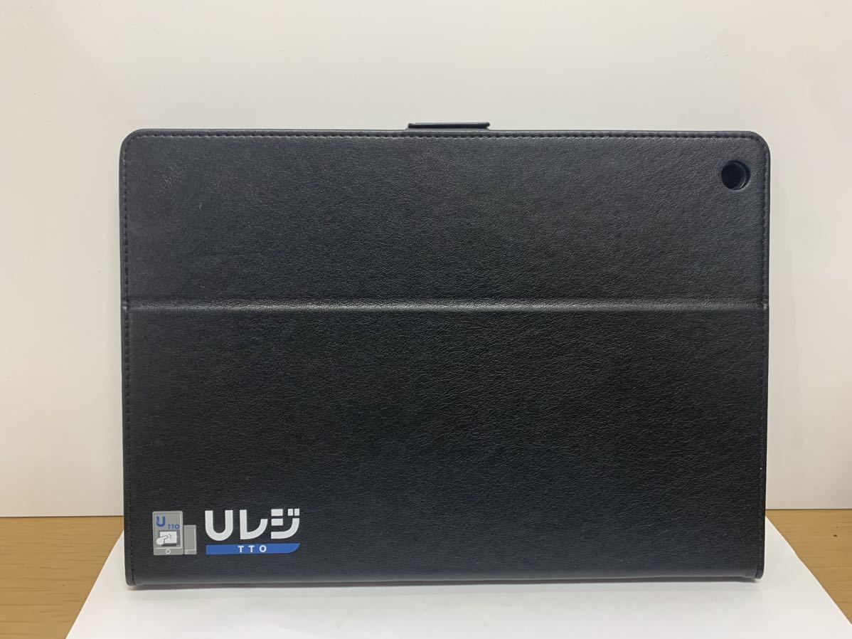 手帳型 iPadケース　ブラック　中古　iPad 第9世代 64GB MK2K3J/A スペースグレイ 箱付き Apple Wi-Fi に使用してました。_画像3