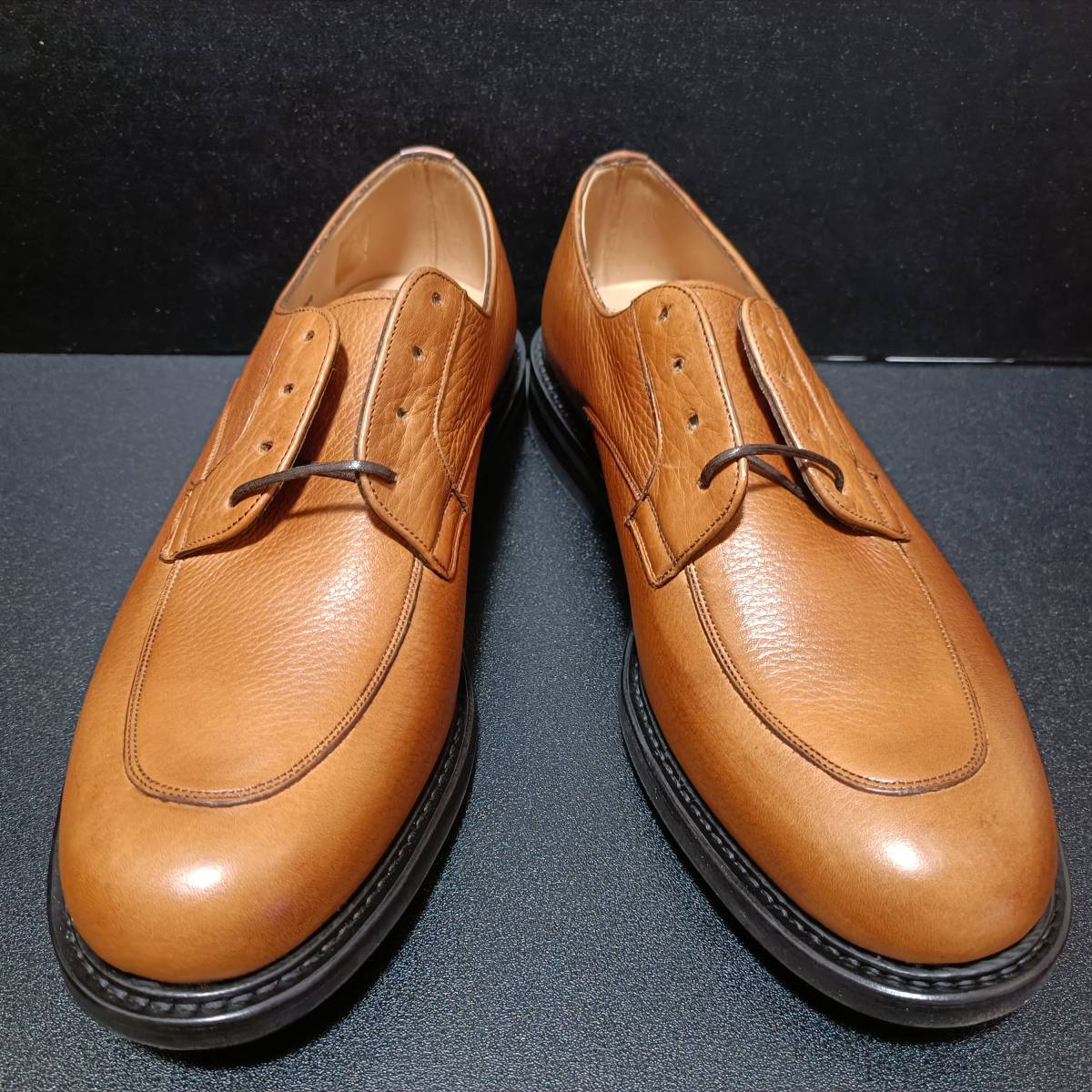 チャーチ(Church's) イギリス製革靴 CANWICK 茶 UK7.5F チャーチ(Church's) イギリス製革靴 CANWICK 茶 UK7.5F