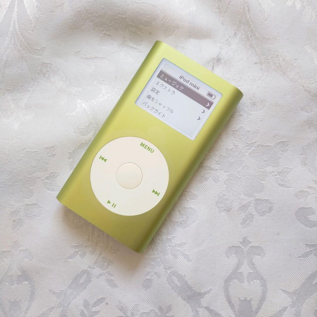 公式 【美品】【大容量化】iPod mini 128GB グリーン 第2世代 その他