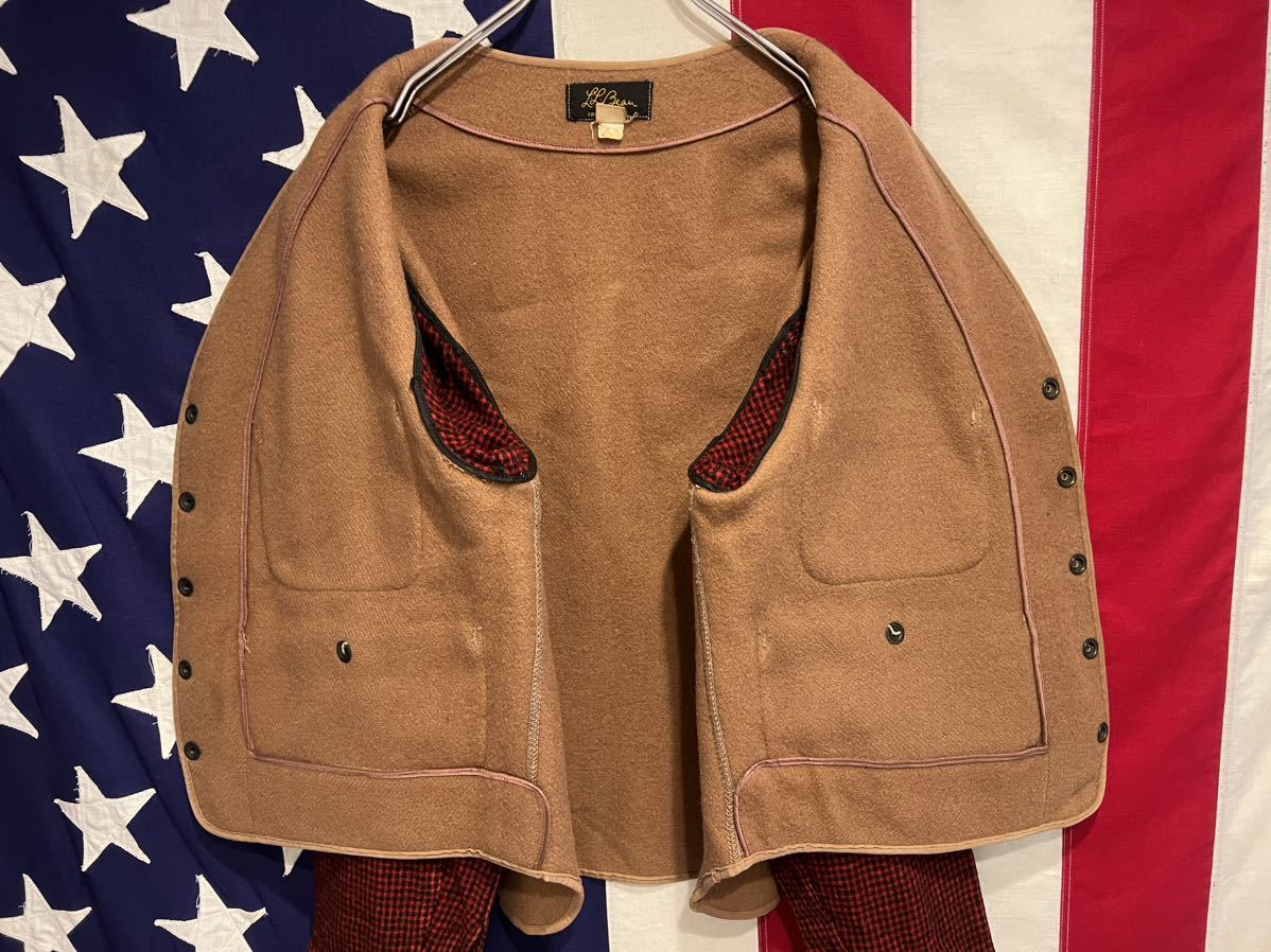 3年保証』 ☆L.L.Bean☆エルエルビーン☆50s☆筆記体黒タグ