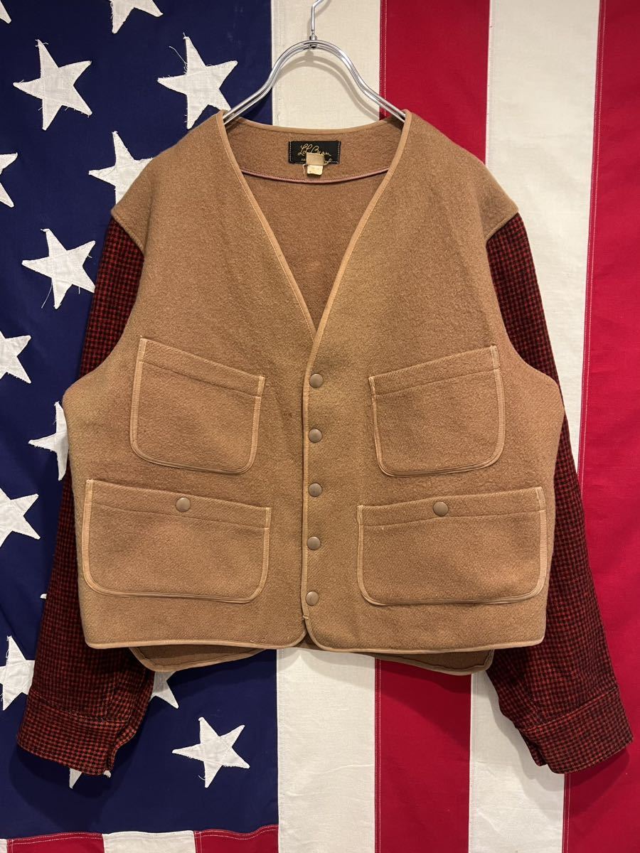 3年保証』 ☆L.L.Bean☆エルエルビーン☆50s☆筆記体黒タグ