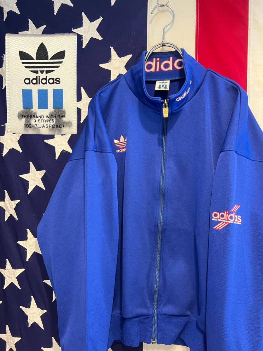 ☆adidas☆アディダス☆80s☆90s☆デサント製☆日本製☆トラックトップ