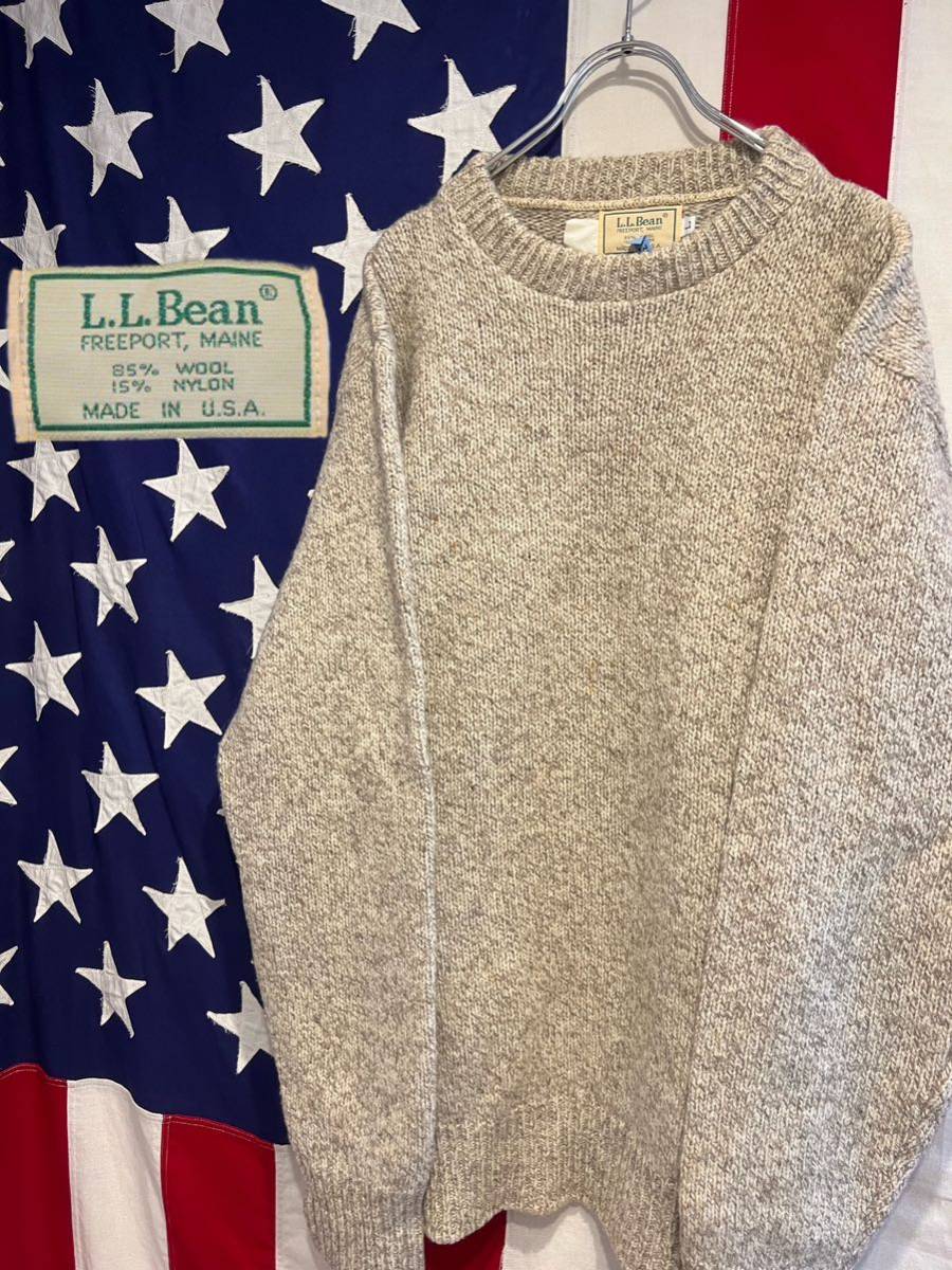 高速配送 ☆L.L.Bean☆エルエルビーン☆80s☆USA製☆旧タグ☆ミックス