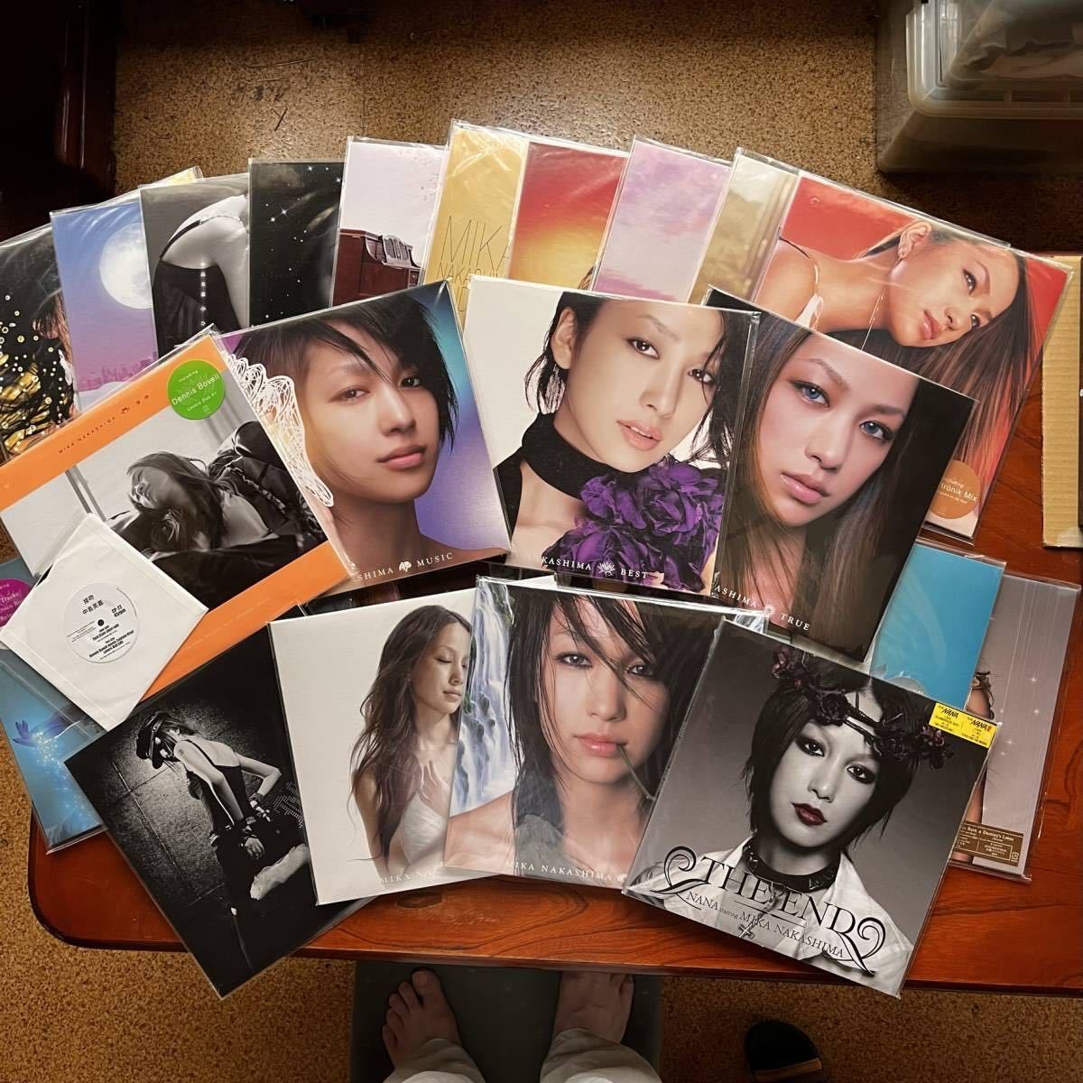 【アナログレコード LP＆EP まとめて全29枚！】中島美嘉 MIKA NAKASHIMA - BEST, TRUE, LOVE, YES, MUSIC, 雪の華, 接吻 / NANA - THE END_画像2