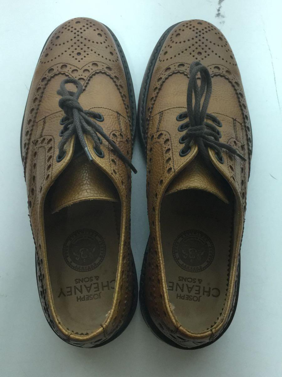 JOSEPH CHEANEY&SONS◆AVON C/ドレスシューズ/UK7.5/BRW/レザー_画像3