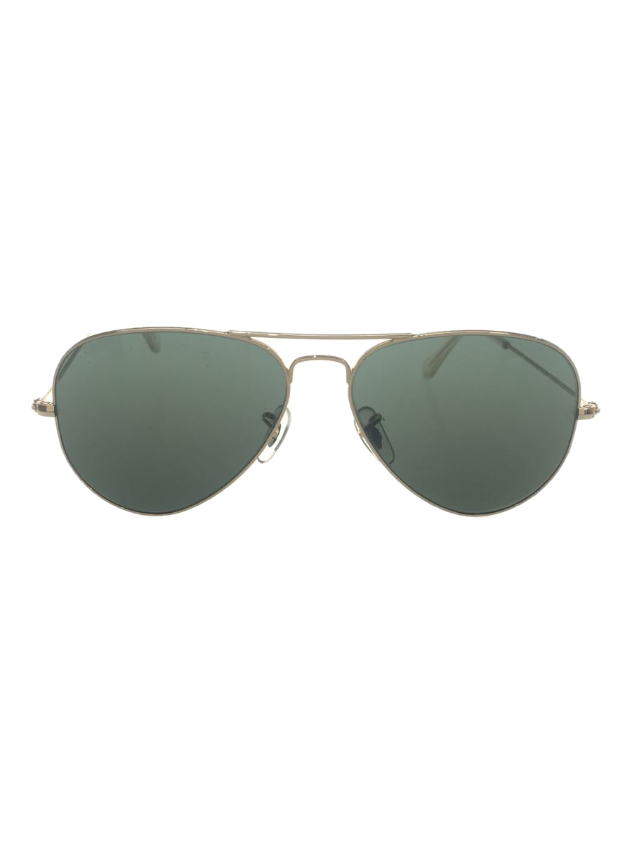 Ray-Ban◆サングラス/ティアドロップ/メタル/GLD/メンズ/RB3025