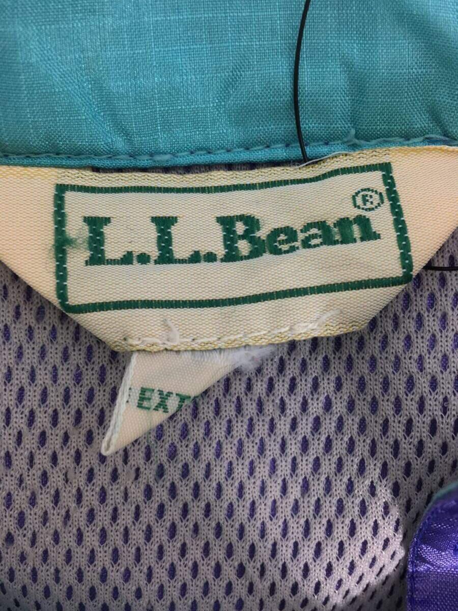 L.L.Bean◆80S/三角タグ/アノラックジャケット/XL/ナイロン/パープル_画像3