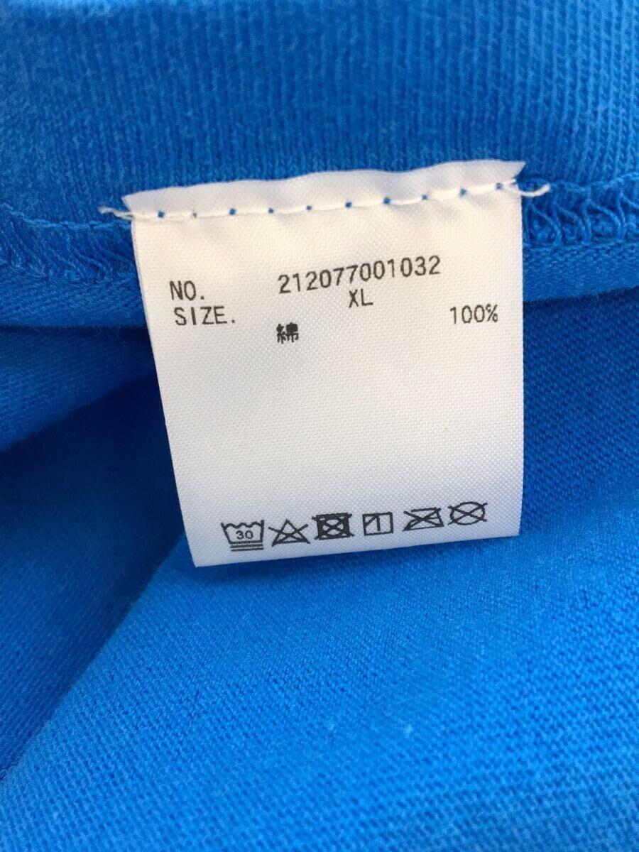 UNDEFEATED◆RUNNING S/S TEE/ランニングTシャツ/80258/半袖/ブルー/XL_画像4