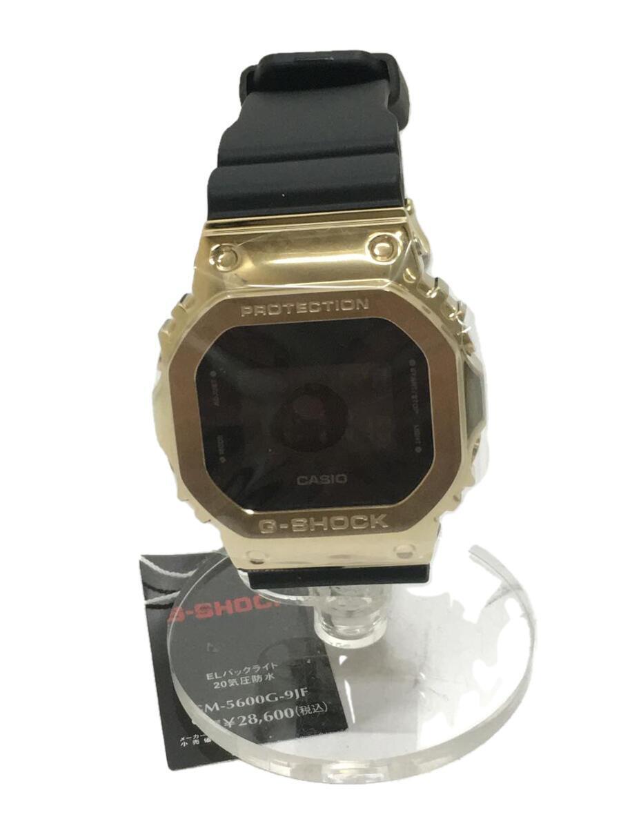 CASIO◆クォーツ腕時計/デジタル/BLK/BLK/GM-5600G/G-SHOCK/