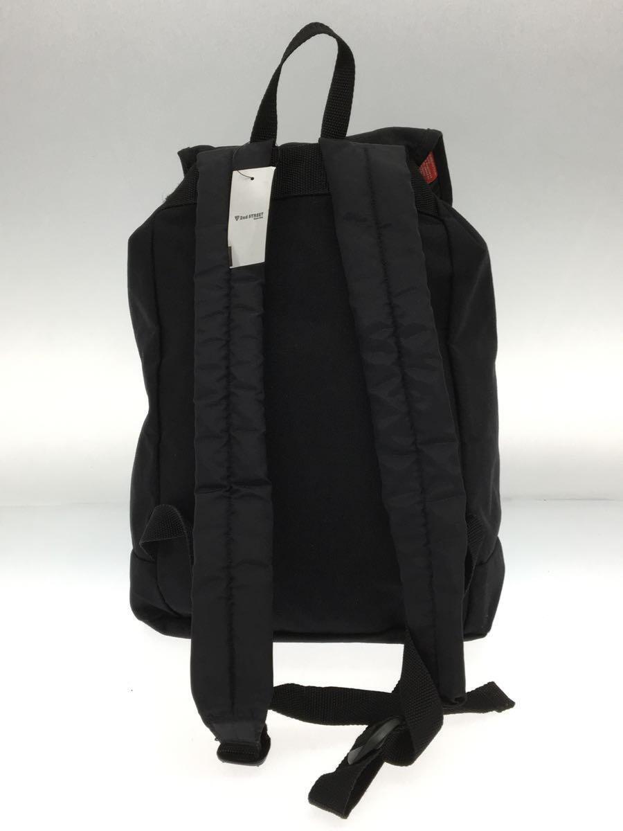 Manhattan Portage◆リュック/-/BLK_画像3