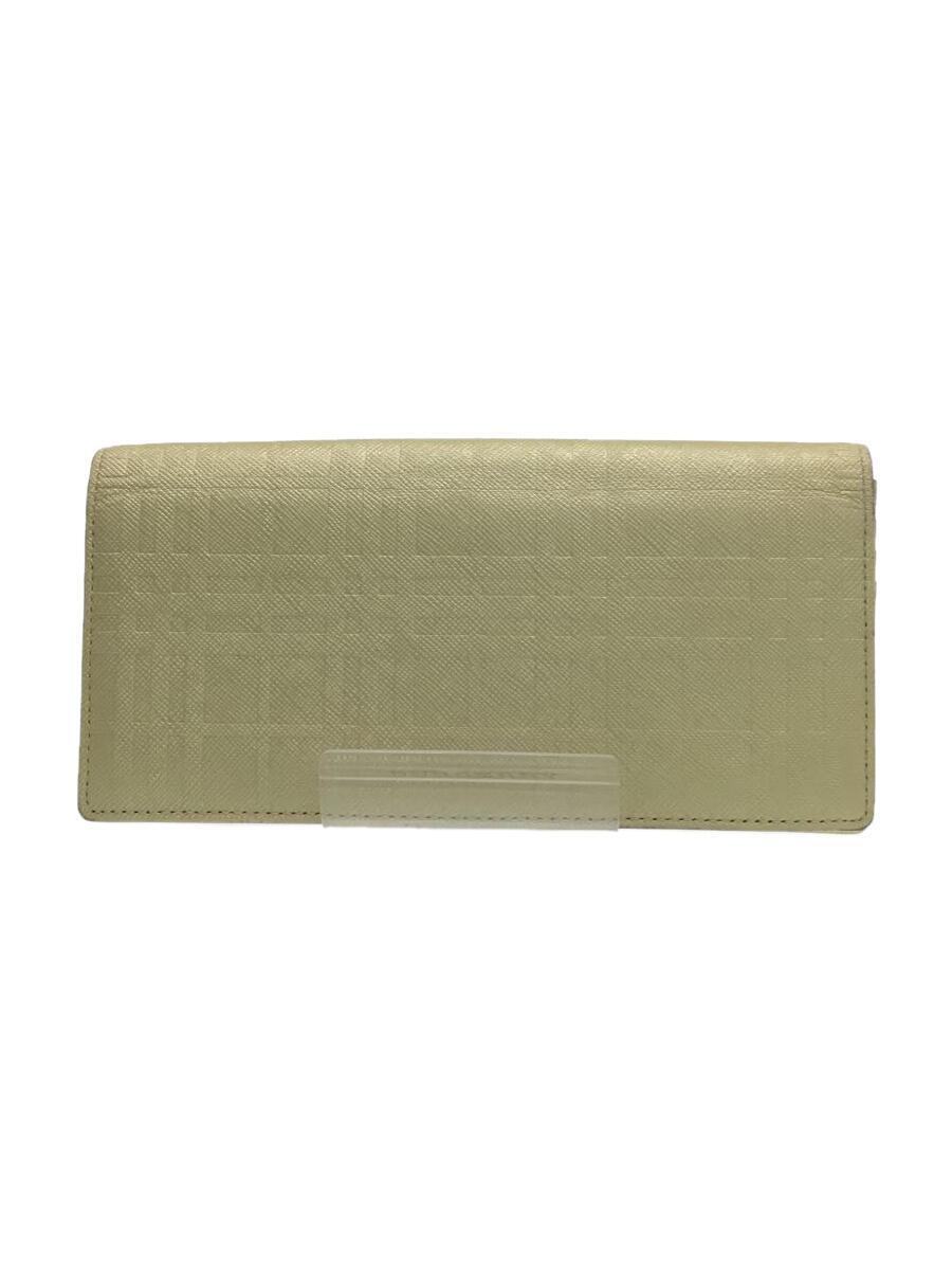日本製 BURBERRY◆長財布/-/GLD/チェック/レディース その他 日本製 BURBERRY◆長財布/-/GLD/チェック/レディース その他