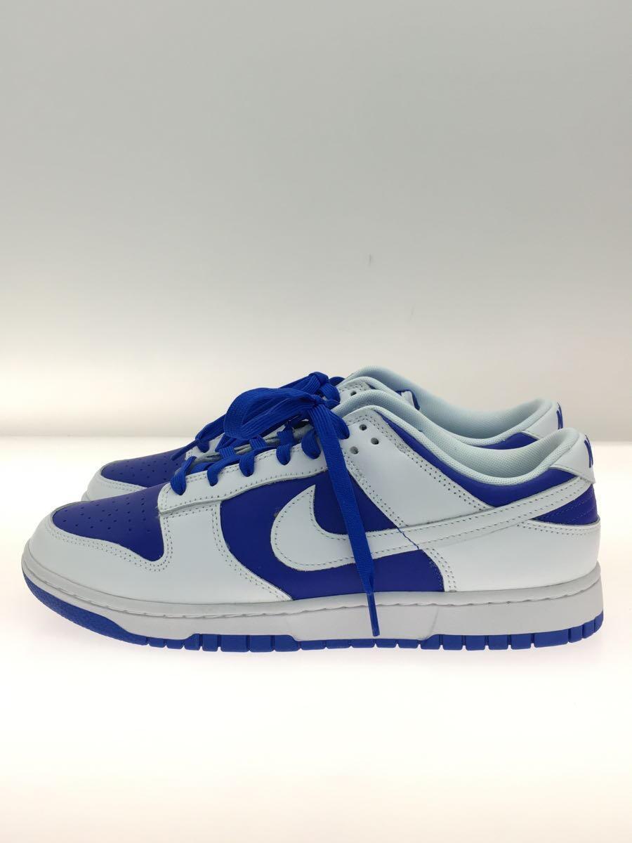 NIKE◆Dunk Low Racer Blue and White/28.5cm/BLU/DD1391-401