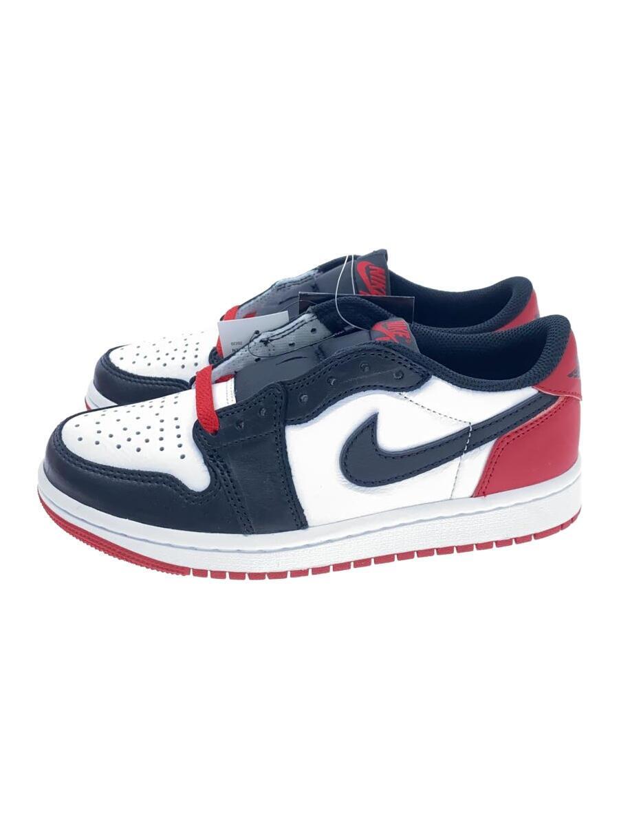 NIKE◆Jordan 1 Retro Low OG/ローカットスニーカー/23cm/ホワイト/CZ0790-106