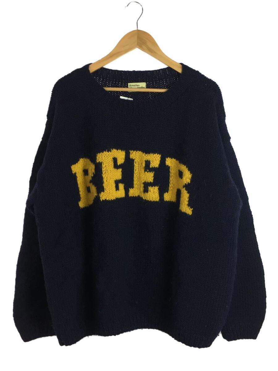 公式の店舗 mcmachan woolen/BEER/セーター(厚手)/-/ウール/NVY L