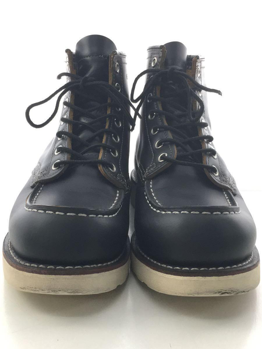RED WING◆レースアップブーツ/25.5cm/BLK/09874-0_画像5