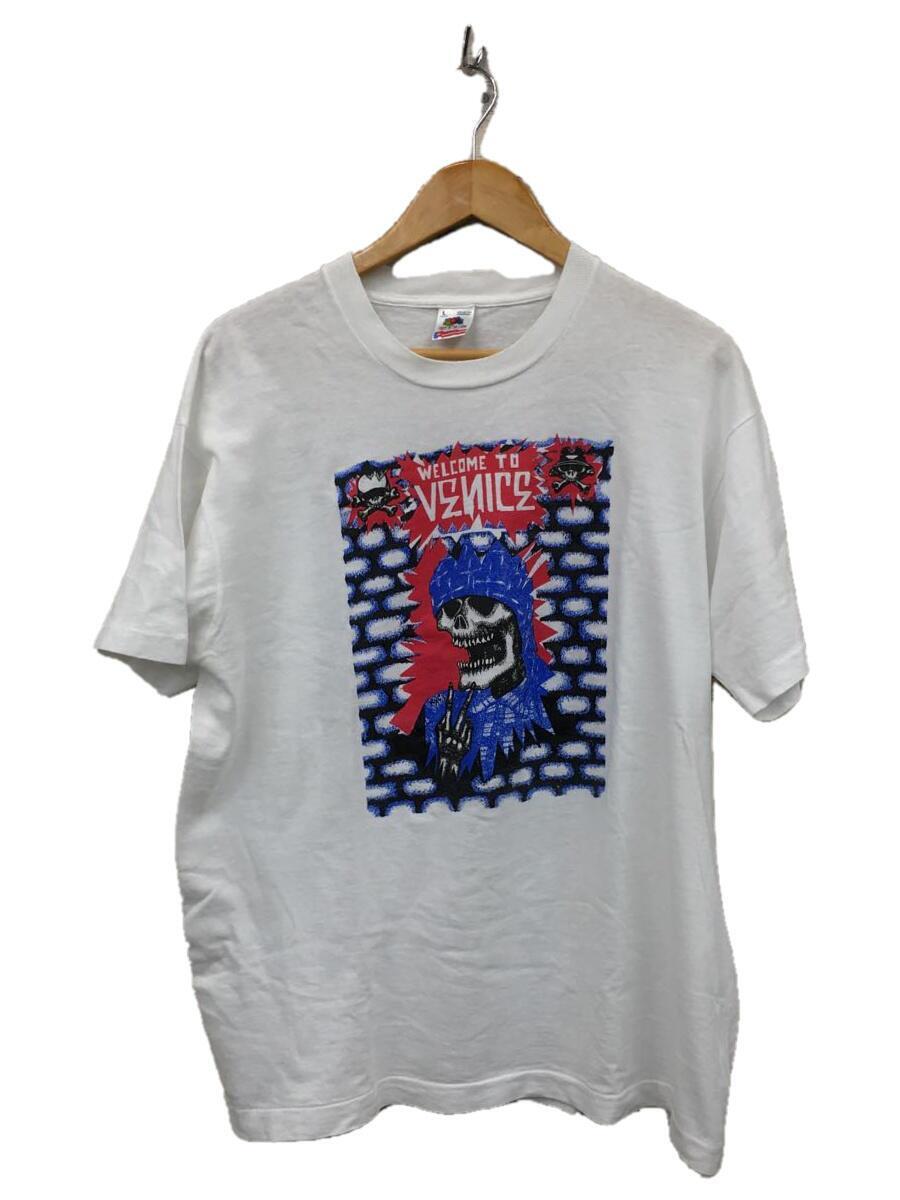 suicidal tendencies/Tシャツ/L/コットン/WHT/welcome to venice/80s