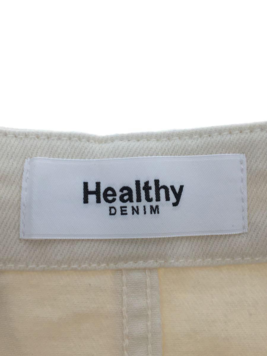 Healthy DENIM◆オーバーオール/S/コットン/CRM/HL5551PL_画像4