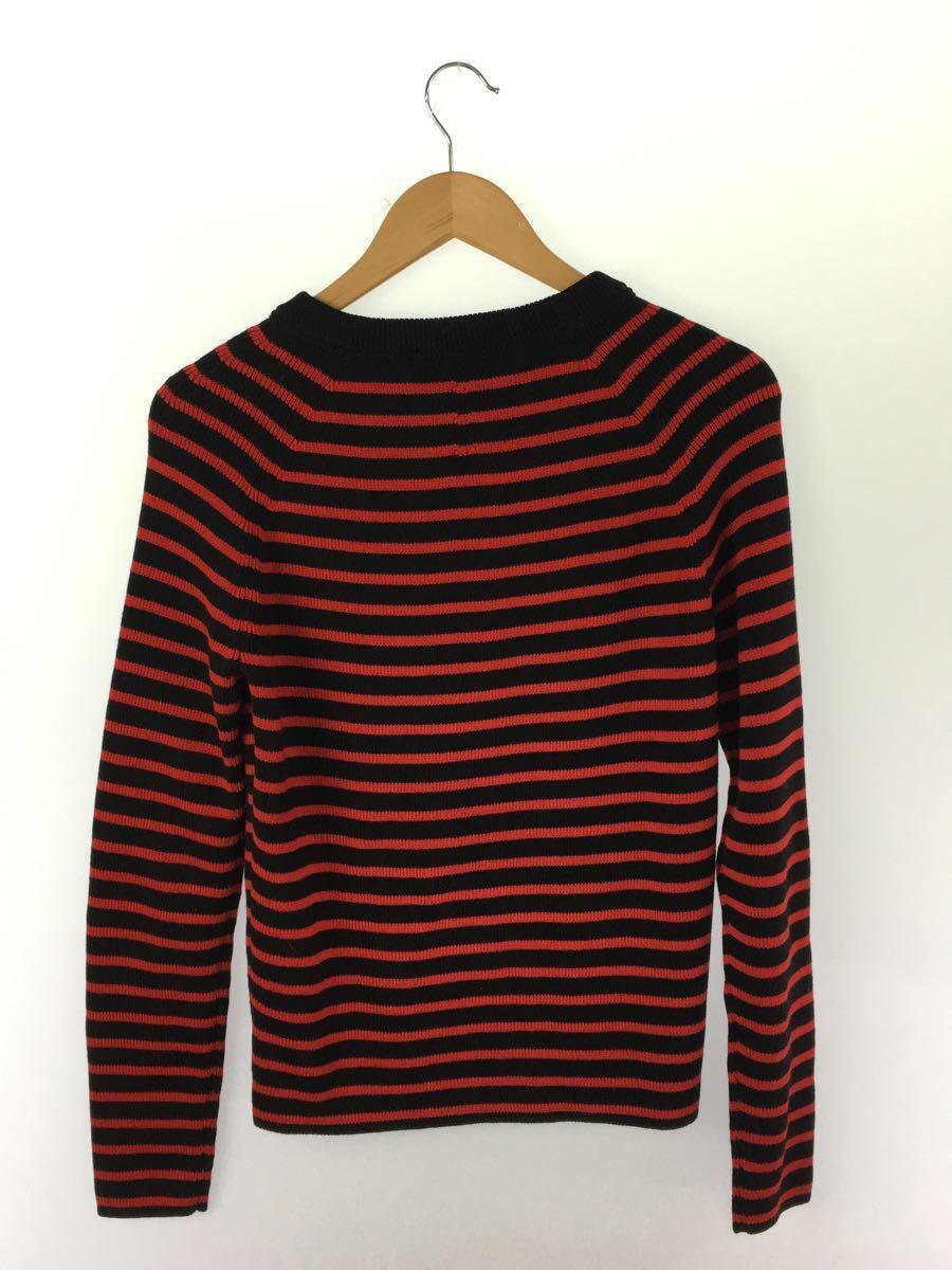 贈り物 SAINT LAURENT◇セーター(厚手)/S/コットン/BLK/ボーダー S