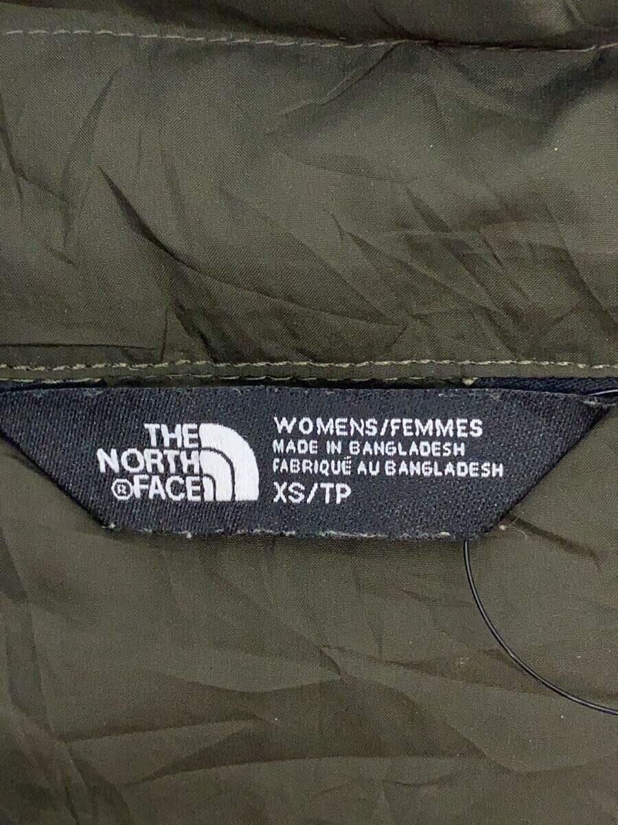 THE NORTH FACE◆ダウンジャケット/XS/ナイロン/KHK/無地/F17Y268_画像3