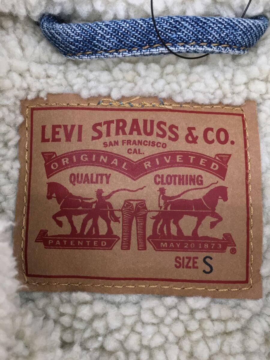 Levi’s◆Gジャン/S/コットン/IDG/36137-0018/ボアトラッカージャケット/_画像3