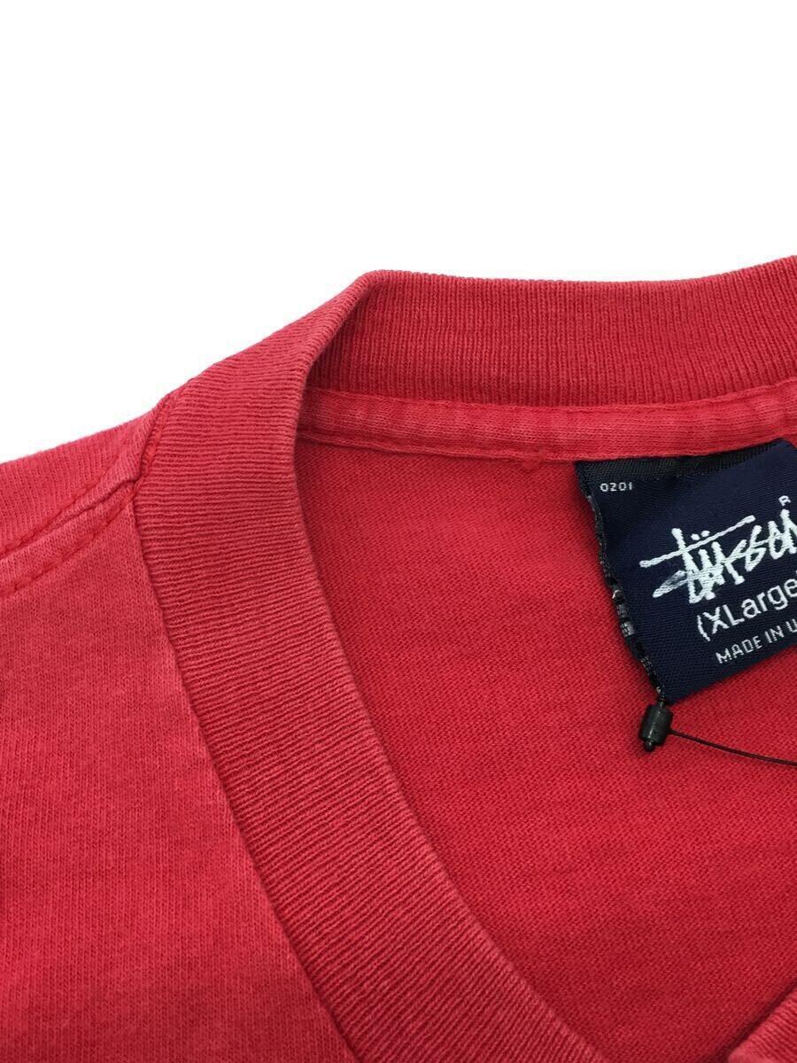 無料発送 STUSSY◇Tシャツ/XL/コットン/RED その他 - fishtowndistrict.com