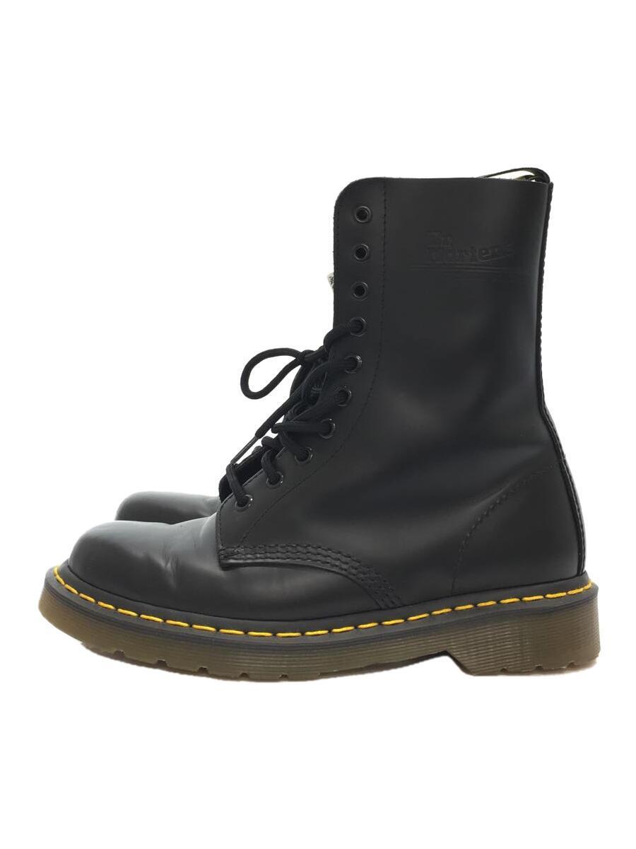 Dr.Martens◆ブーツ/UK6/BLK/AW006/10ホール