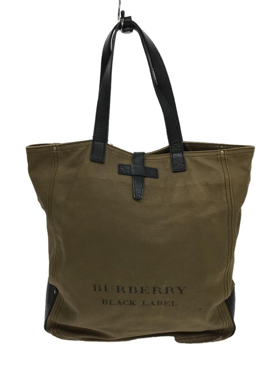 人気急上昇】 BURBERRY BLACK LABEL◇トートバッグ/-/BRW トートバッグ