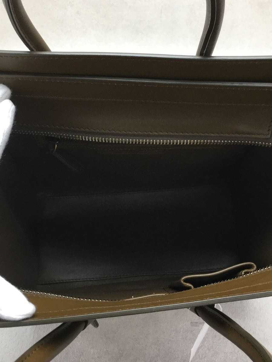 CELINE* Celine / micro luggage / handbag [ buying up ]/-/WHT/ plain 