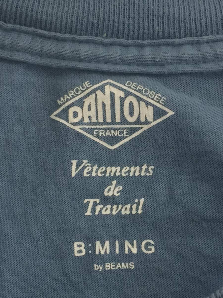 DANTON◆ダントン/Tシャツ/42/コットン/ブルー/JD-9046-BMの画像5