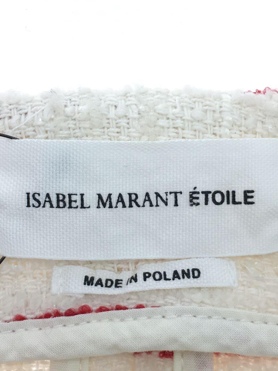 ISABEL MARANT ETOILE◆ジャケット/34/コットン/WHT/78-07-73-07013_画像3