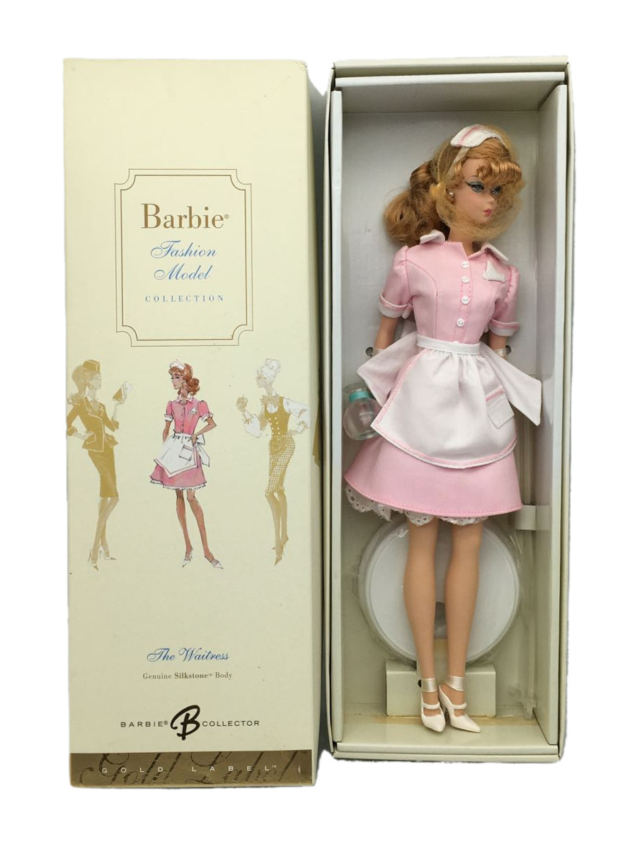サイズ交換ＯＫ】 Barbie◇BARBIE/GOLD WAITRESS/FMC/小物開封 LABEL