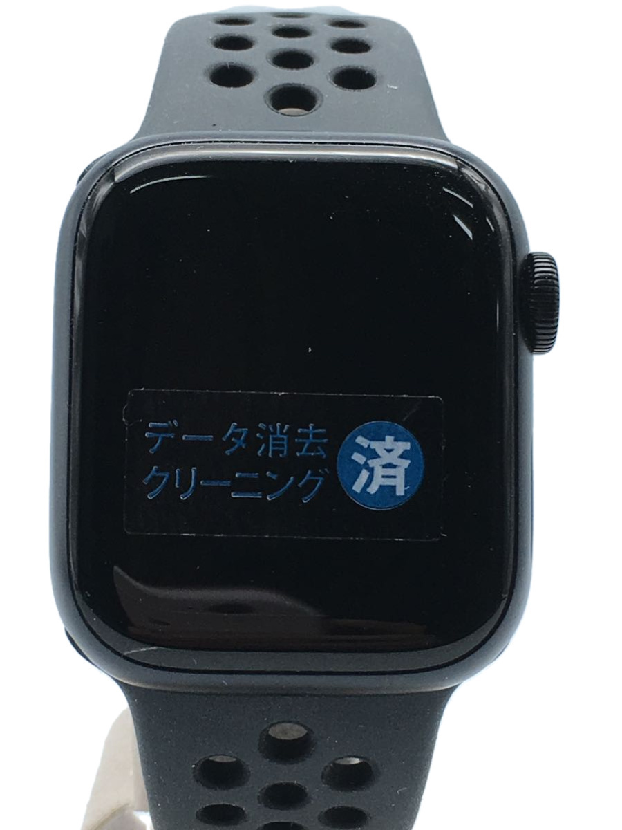 Apple◆Apple Watch Nike Series 7 GPSモデル 41mm [ミッドナイト] MKN43J/A/デ