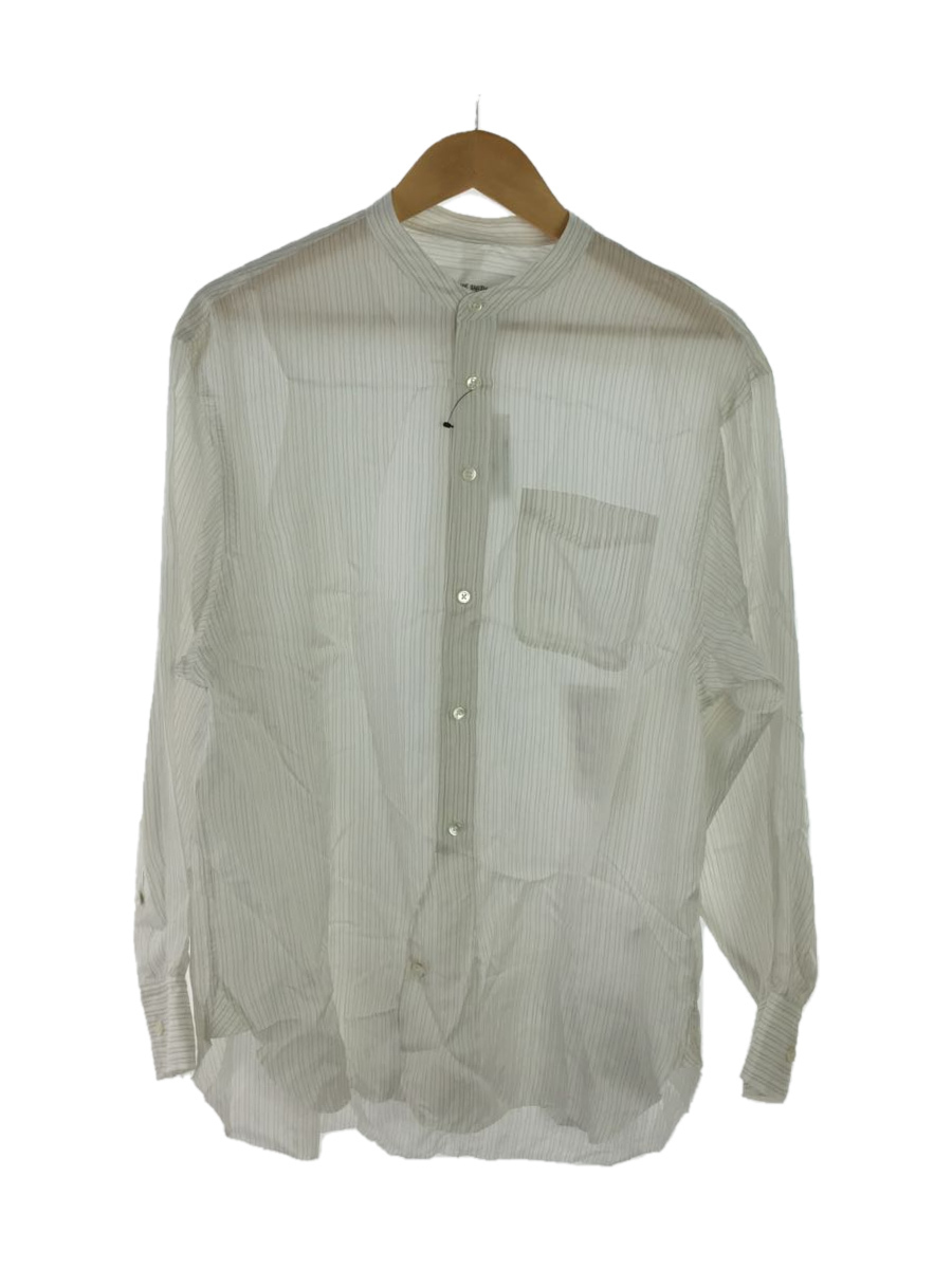 限定販売】 JANE SMITH◇シャツ/38/コットン/WHT/ストライプ/22
