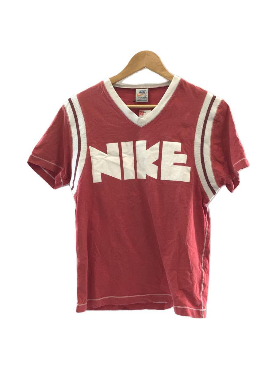 春のコレクション NIKE◇Tシャツ/70S復刻/ゴツナイキ/フットボールT/S
