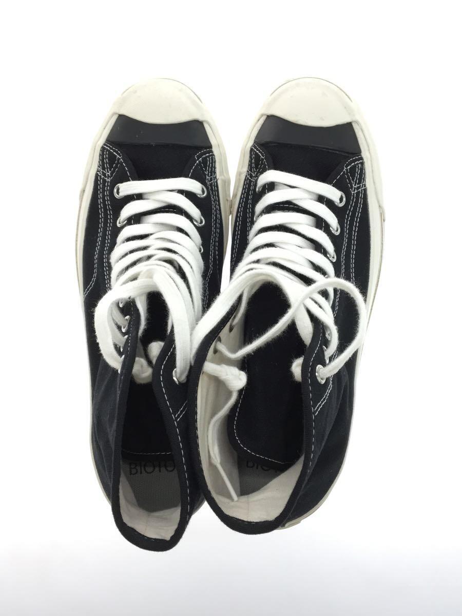 CONVERSE◆ハイカットスニーカー/26.5cm/BLK/1C811/JACK PURDELL/BIOTOP別注_画像3