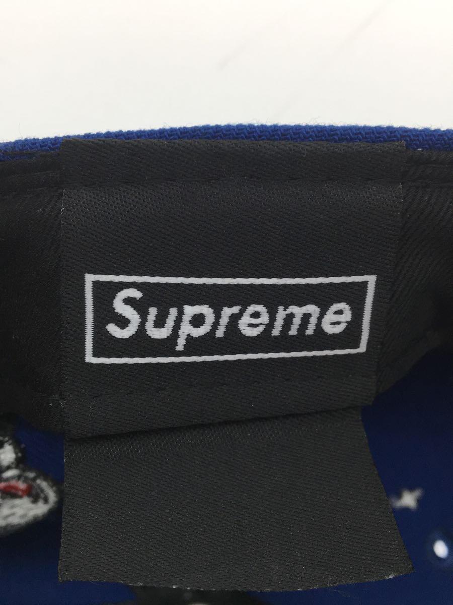 Supreme◆22SS/Characters S Logo New Era/キャップ/7 5/8/ポリエステル/ブルー/メンズ_画像5