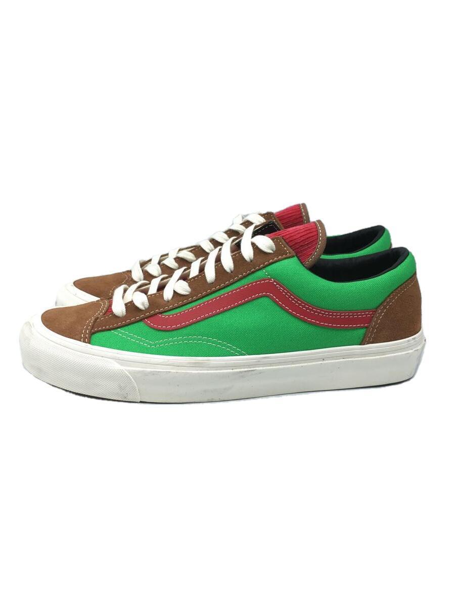 VANS◆バンズ/ローカットスニーカー/OG Style 36 LX/27.5cm/グリーン×レッド/721277