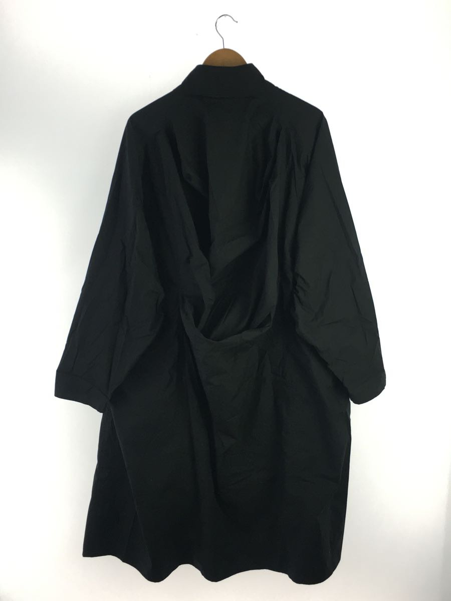 77circa◆anti gas cape coat/コート/-/コットン/ブラック_画像2