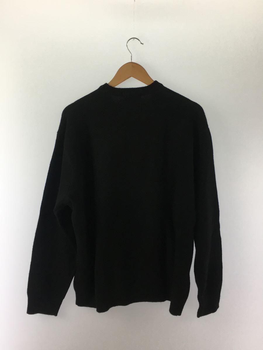 【日本限定モデル】 Supreme 22AW/Doughboy Sweater/セーター(厚手)/L/ウール/BLK Lサイズ - www