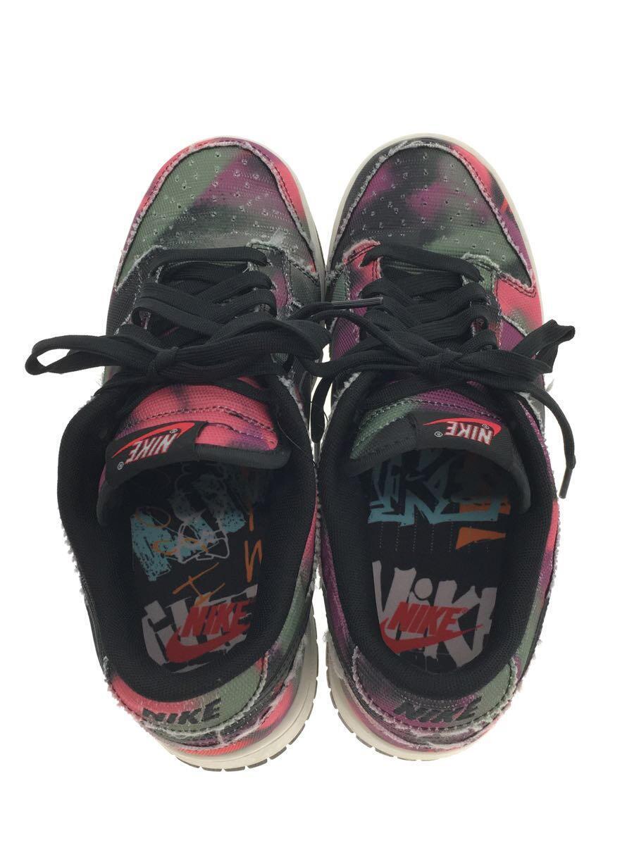 NIKE◆Nike Dunk Low Graffiti/ローカットスニーカー/26cm/PNK/DM0108-002_画像3