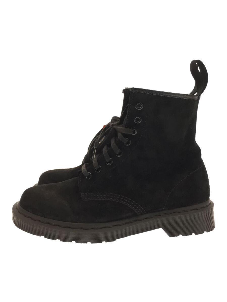独特の上品 Dr.Martens◇レースアップブーツ/25cm/BLK/スウェード 25.0