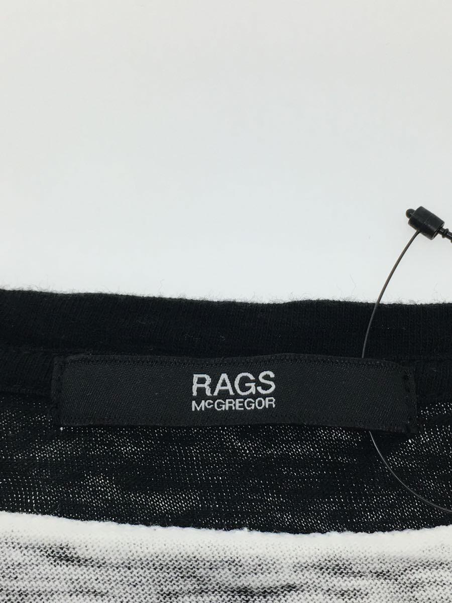 Rags MCGREGOR* Layered окантовка футболка с длинным рукавом /S/ хлопок /BLK/211717101