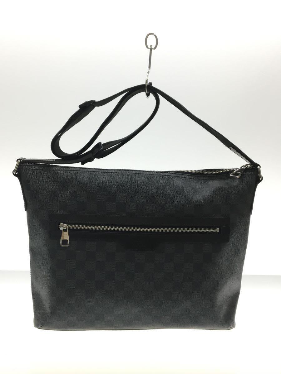 LOUIS VUITTON◆ミックGM_ダミエ・グラフィット_BLK/PVC/BLK/総柄の画像3