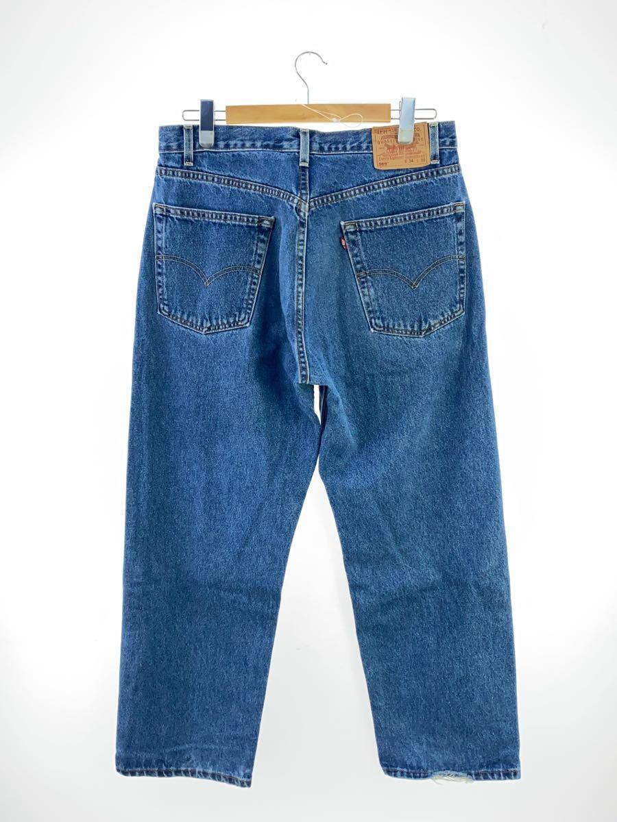 新しい到着 Levi's◇90s/569/USA製/ボトム/34/コットン/IDG/無地 XS