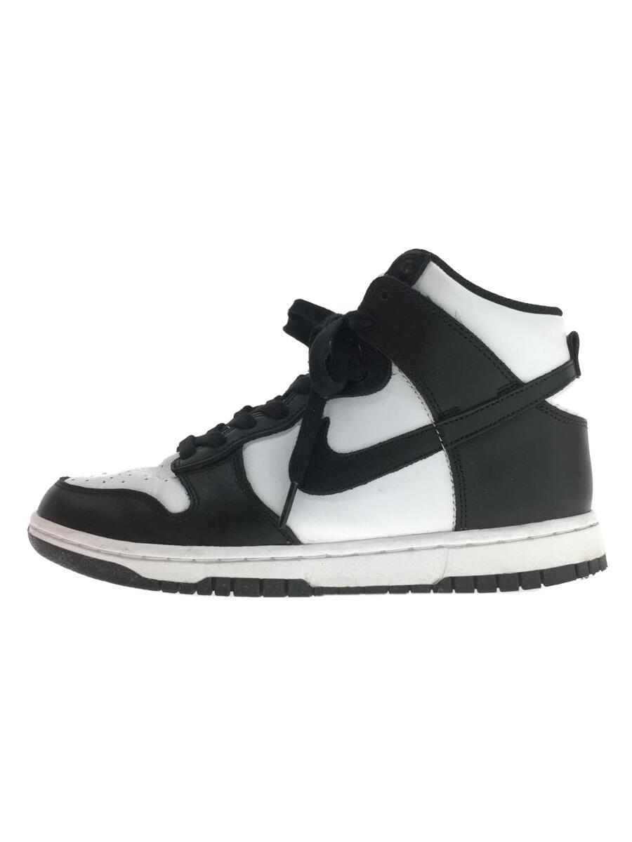 NIKE◆DUNK HIGH_ダンク ハイ/24.5cm/WHT_画像1